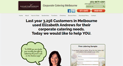 Desktop Screenshot of elizabethandrews.com.au